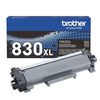 Tóner Brother TN830XL negro - rendimiento aproximado 3, 000 páginas Tóner Brother TN830XL negro - rendimiento aproximado 3, 000 páginas